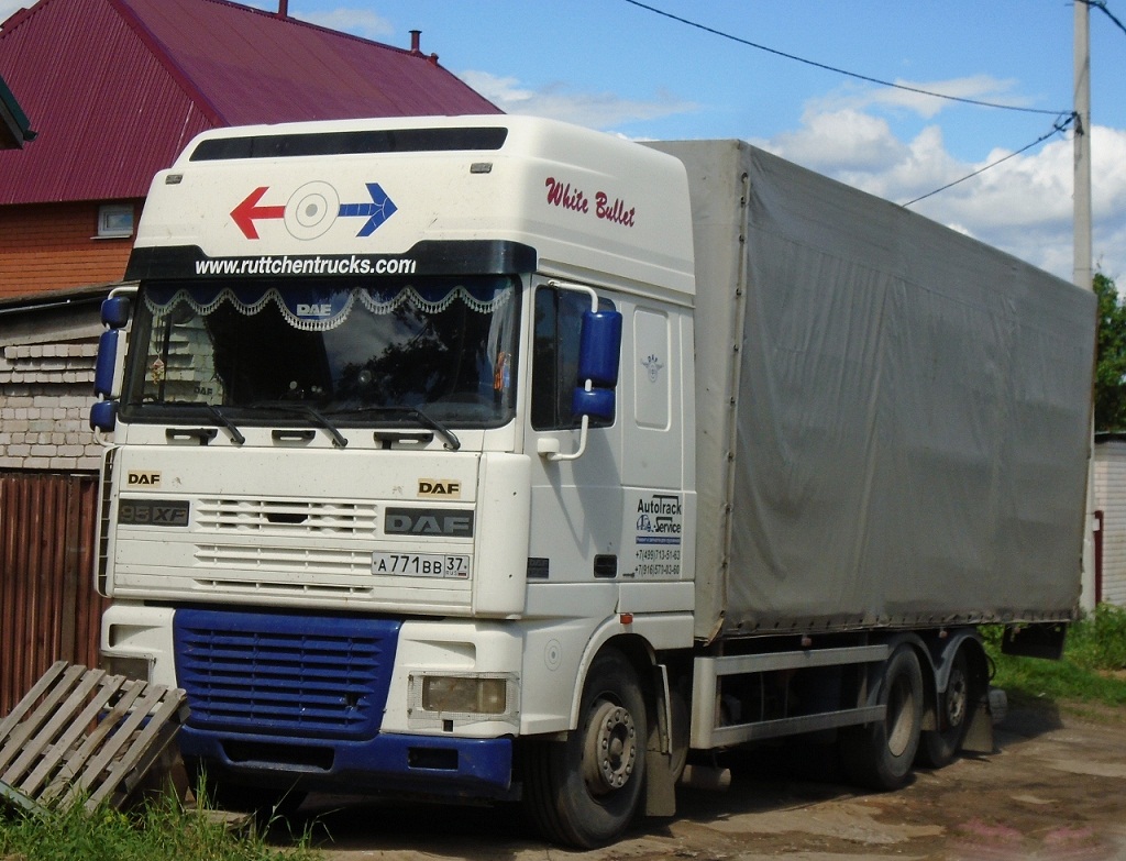 Ивановская область, № А 771 ВВ 37 — DAF 95XF FAR