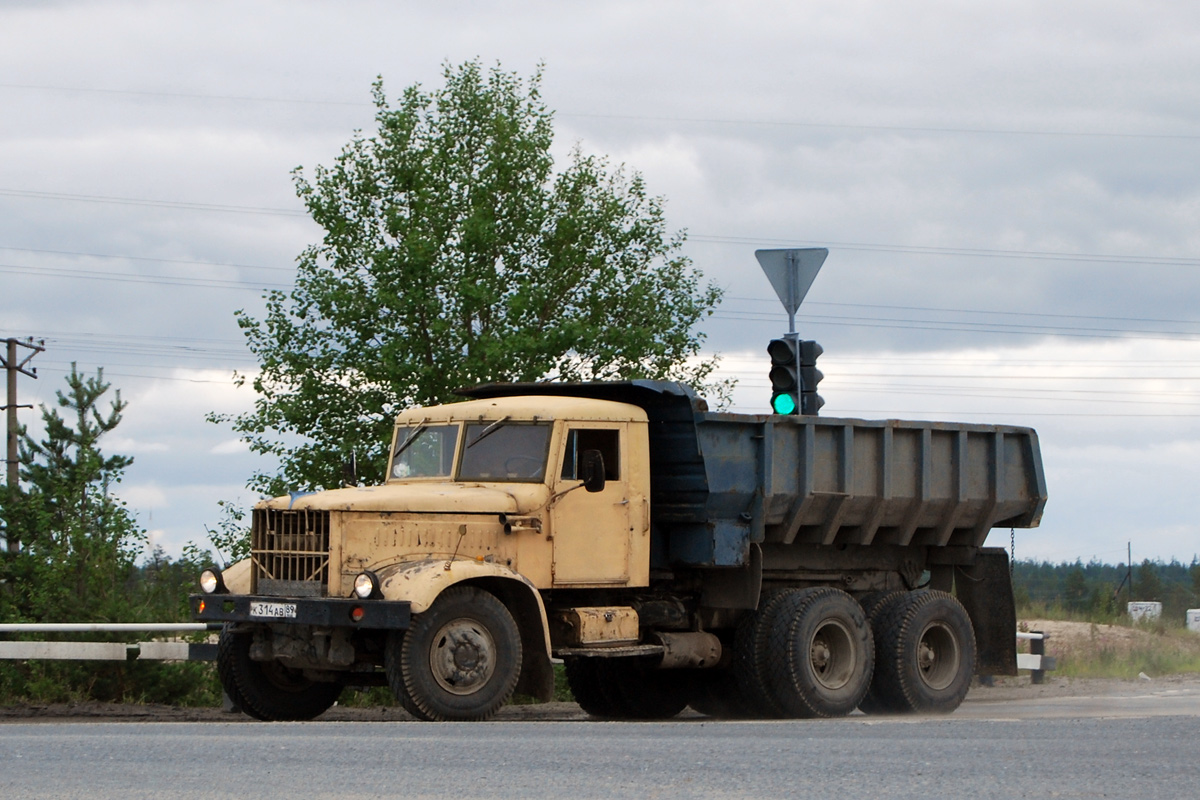 Ямало-Ненецкий автоном.округ, № К 314 АВ 89 — КрАЗ-256Б1