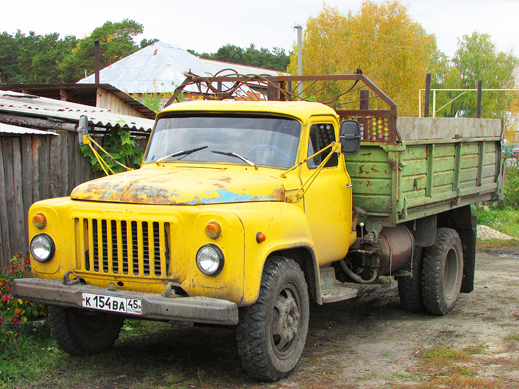 Курганская область, № К 154 ВА 45 — ГАЗ-52-08