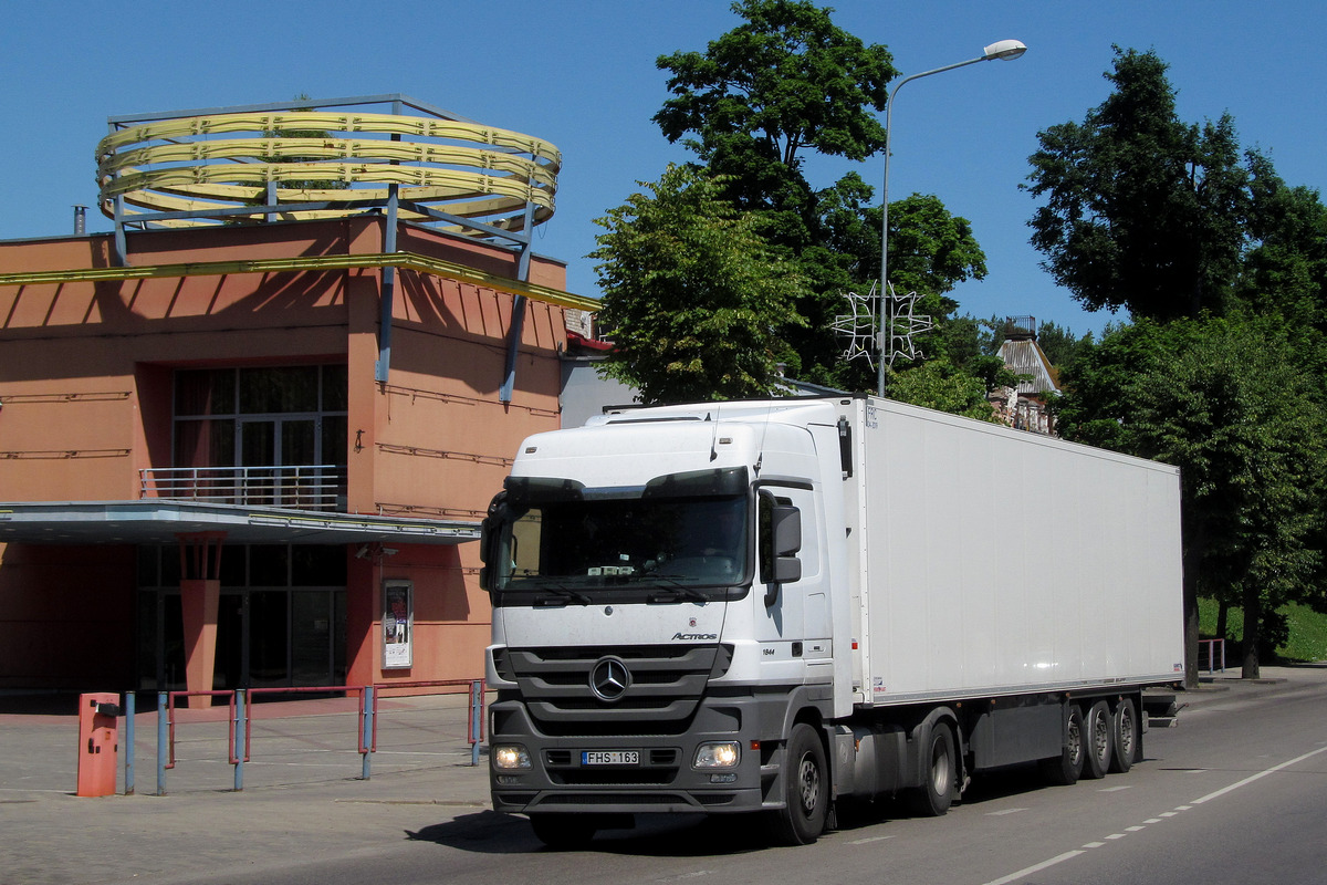 Литва, № FHS 163 — Mercedes-Benz Actros ('2009) 1844