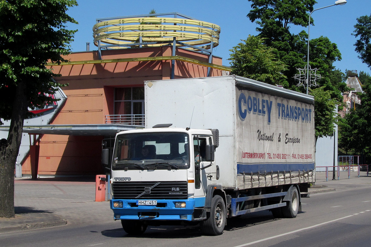 Литва, № HHZ 451 — Volvo FL6