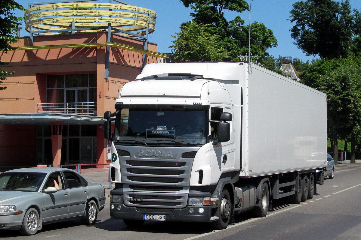 Литва, № GOC 533 — Scania ('2009) R440