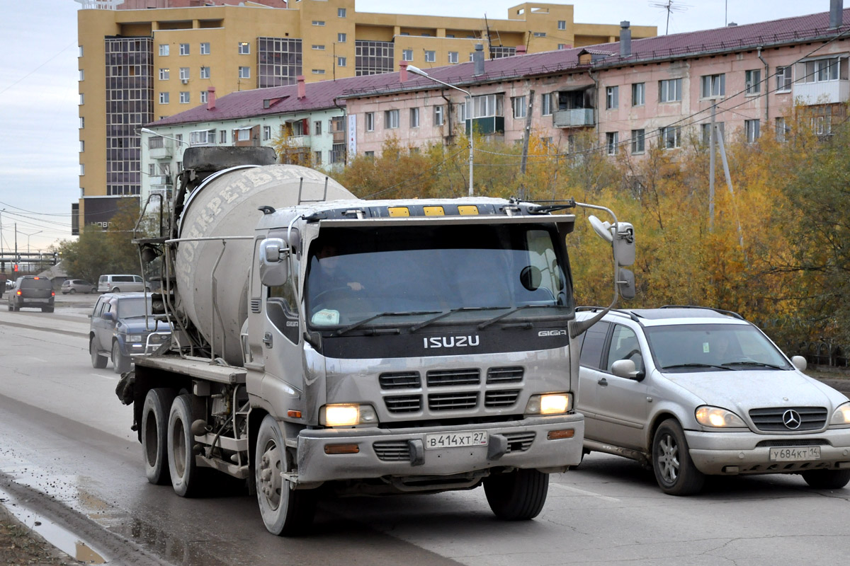 Саха (Якутия), № В 414 ХТ 27 — Isuzu Giga (общая модель)