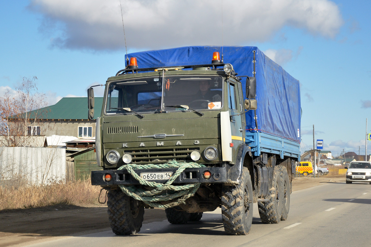 Саха (Якутия), № О 650 ЕВ 14 — КамАЗ-43101