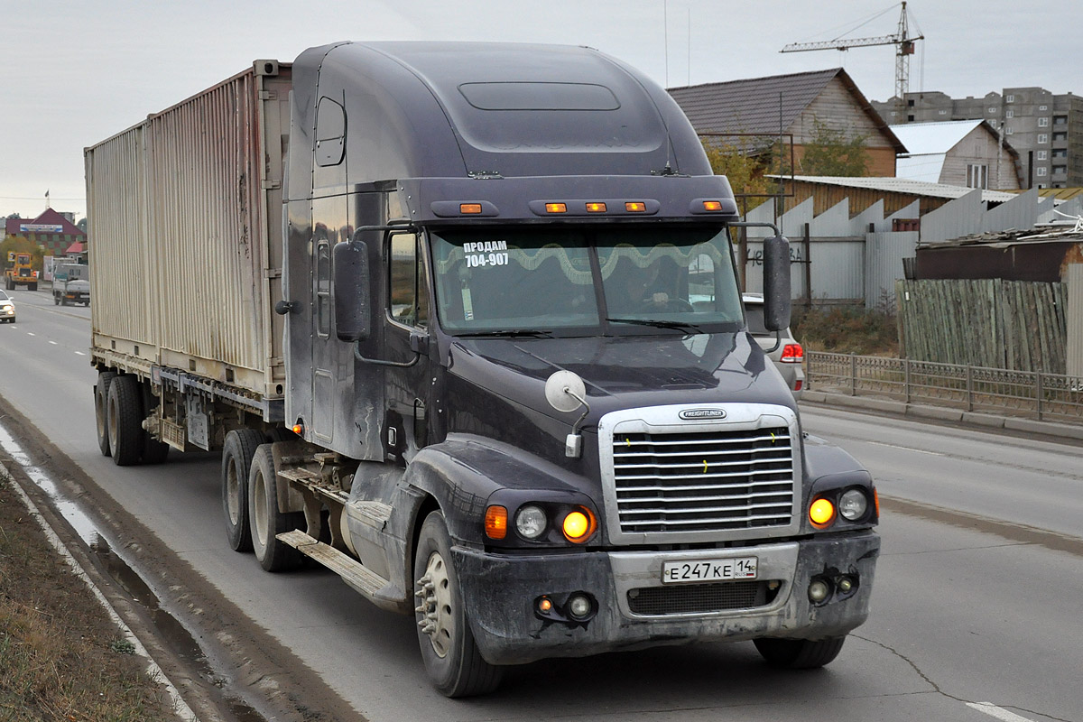 Саха (Якутия), № Е 247 КЕ 14 — Freightliner Century Class