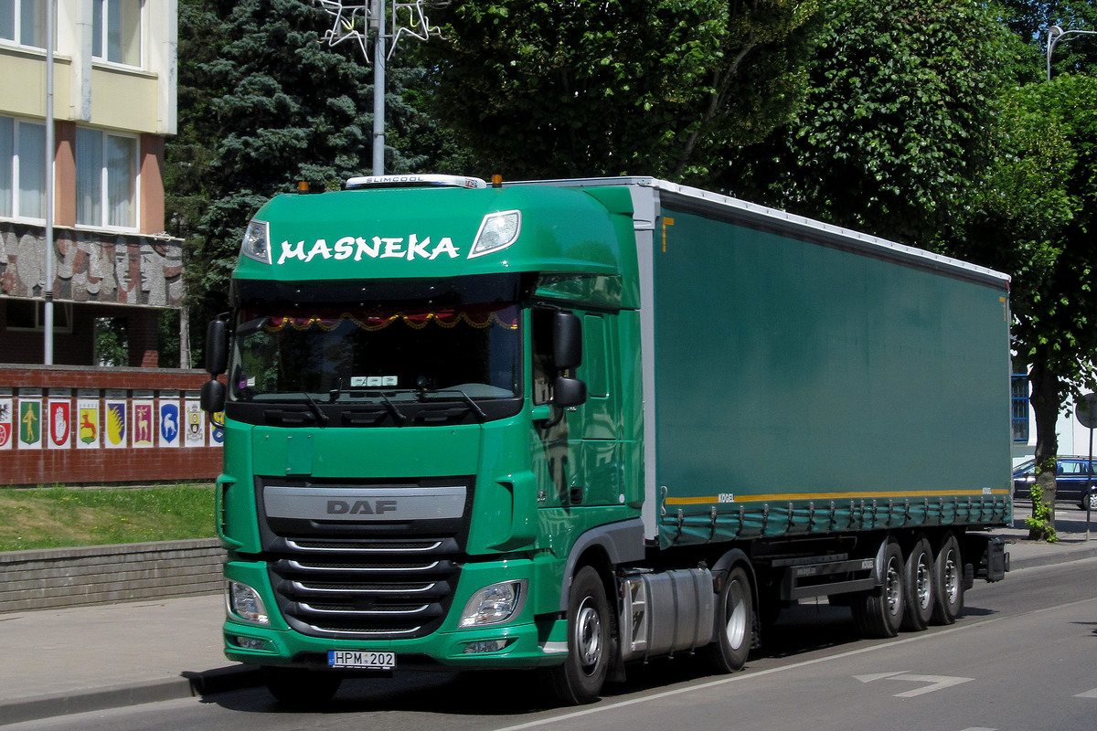 Литва, № HPM 202 — DAF XF Euro6 FT