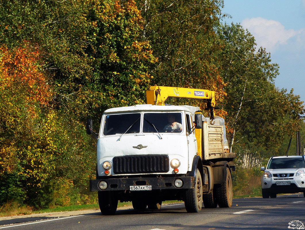 Нижегородская область, № Е 567 АХ 152 — МАЗ-500