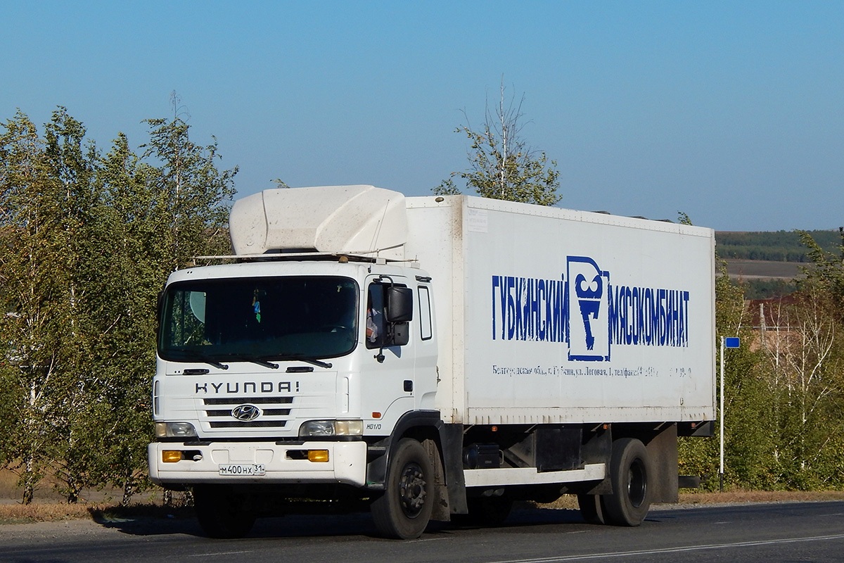 Белгородская область, № М 400 НХ 31 — Hyundai Super Truck (общая модель)