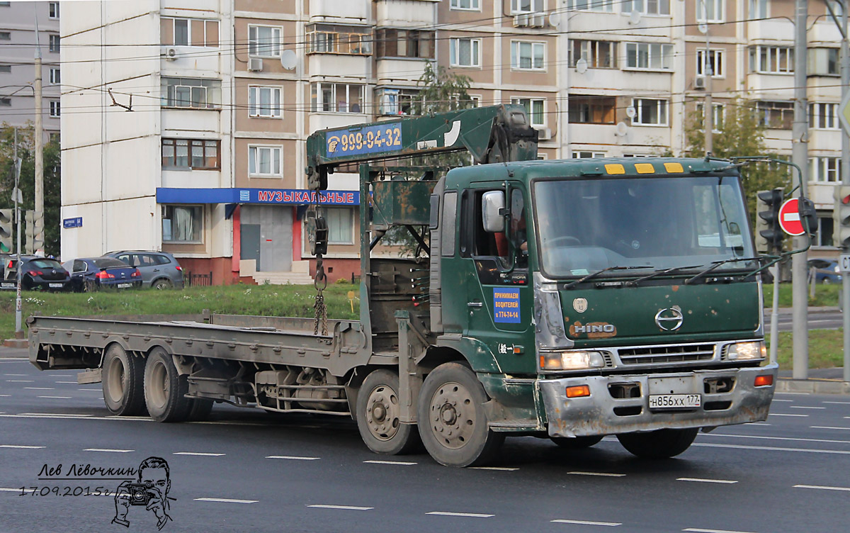 Москва, № Н 856 ХХ 177 — Hino Profia