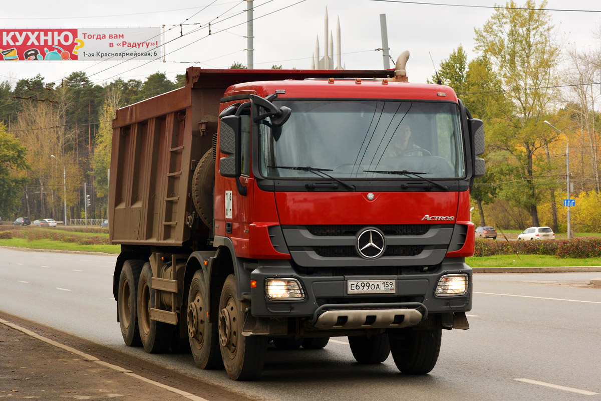 Пермский край, № Е 699 ОА 159 — Mercedes-Benz Actros '09 4141 [Z9M]