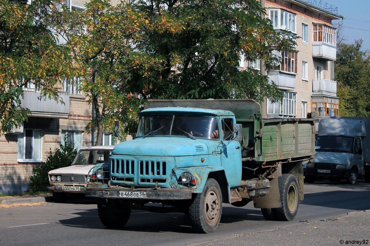 Пензенская область, № В 468 ОВ 58 — ЗИЛ-495710