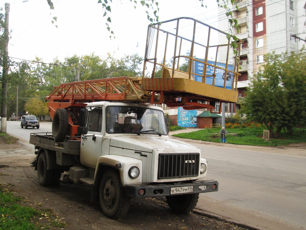 Тверская область, № К 947 РМ 69 — ГАЗ-3309