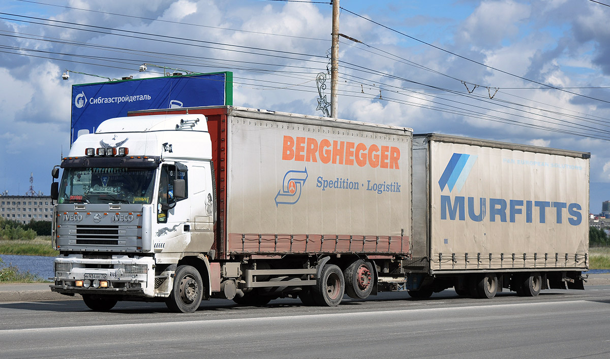 Тюменская область, № Н 934 НК 72 — IVECO EuroStar