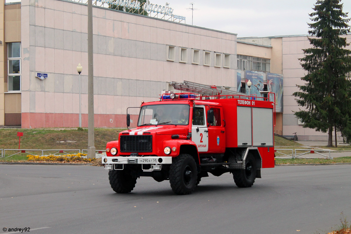 Пензенская область, № Н 290 АТ 58 — ГАЗ-3308 «Садко»