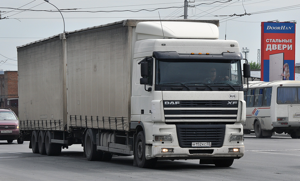 Владимирская область, № Н 152 КС 33 — DAF XF95 FA