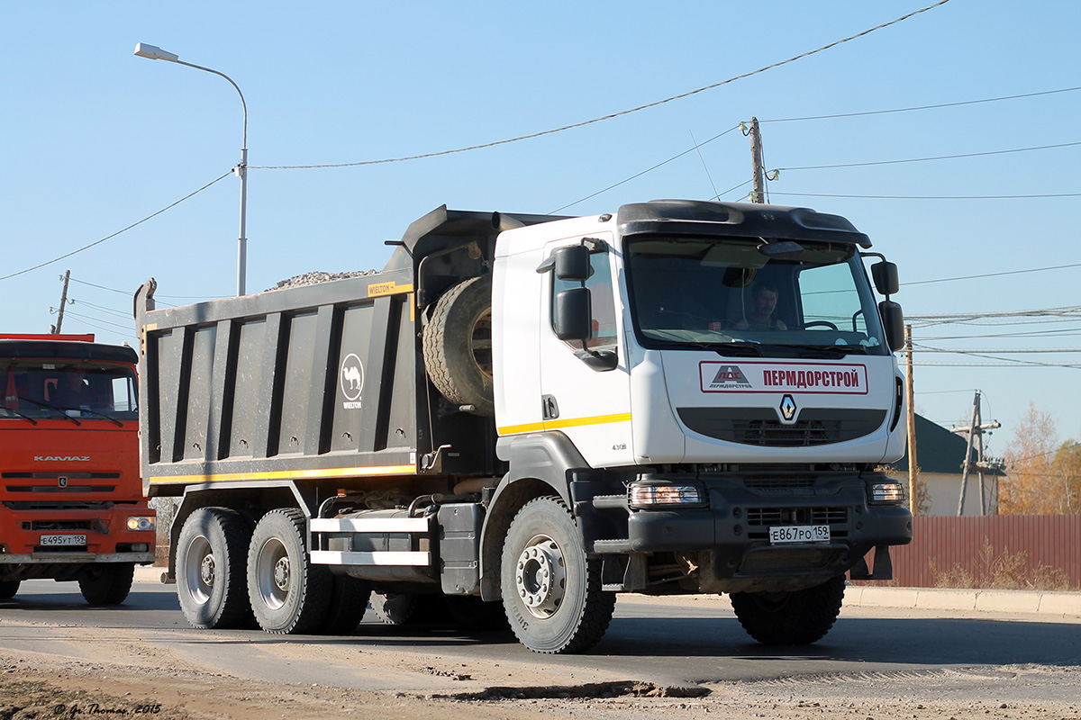 Пермский край, № Е 867 РО 159 — Renault Kerax [X9P]