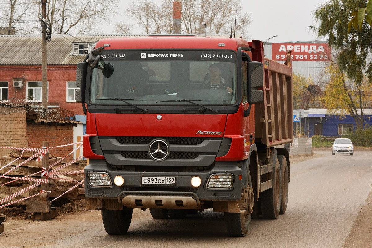 Пермский край, № Е 993 ОХ 159 — Mercedes-Benz Actros '09 3341 [Z9M]