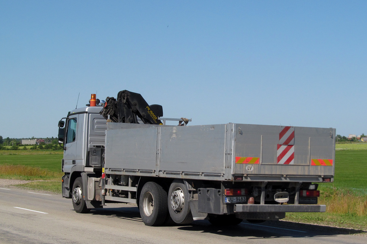 Латвия, № JU-9483 — Mercedes-Benz Actros ('2003) 2541