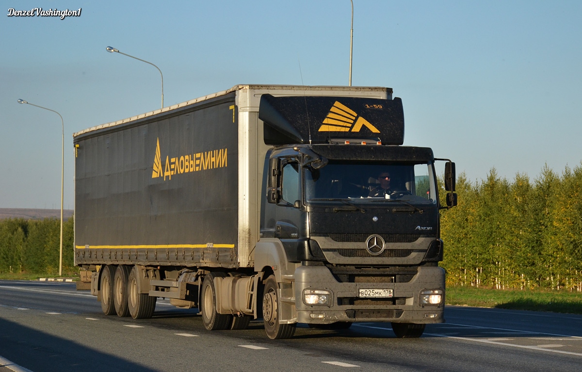 Пермский край, № В 025 МК 178 — Mercedes-Benz Axor 1836