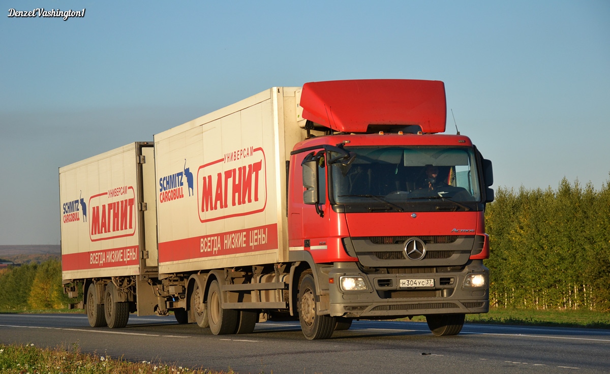 Нижегородская область, № Н 304 УС 37 — Mercedes-Benz Actros ('2009) 2536