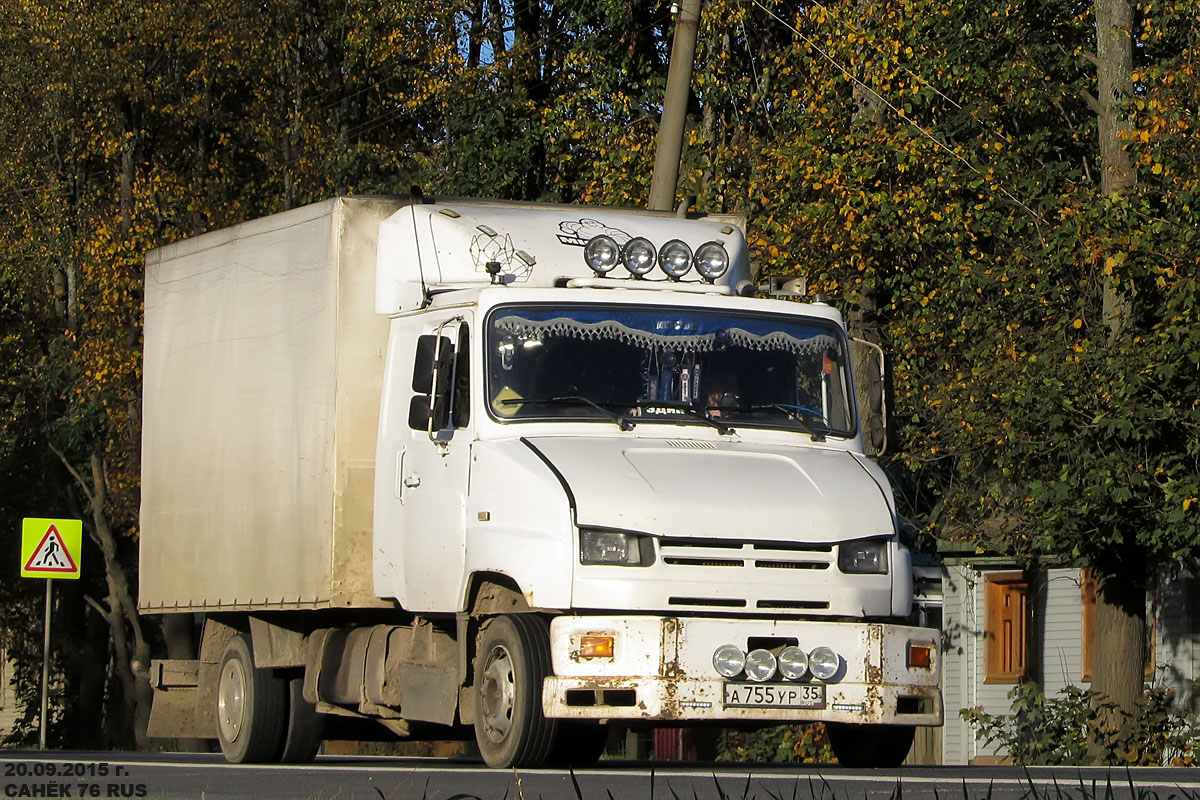 Вологодская область, № А 755 УР 35 — ЗИЛ-5301ТО "Бычок"