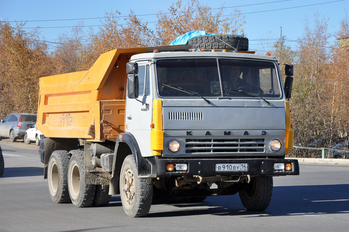 Саха (Якутия), № В 910 ВУ 14 — КамАЗ-55111 [551110]