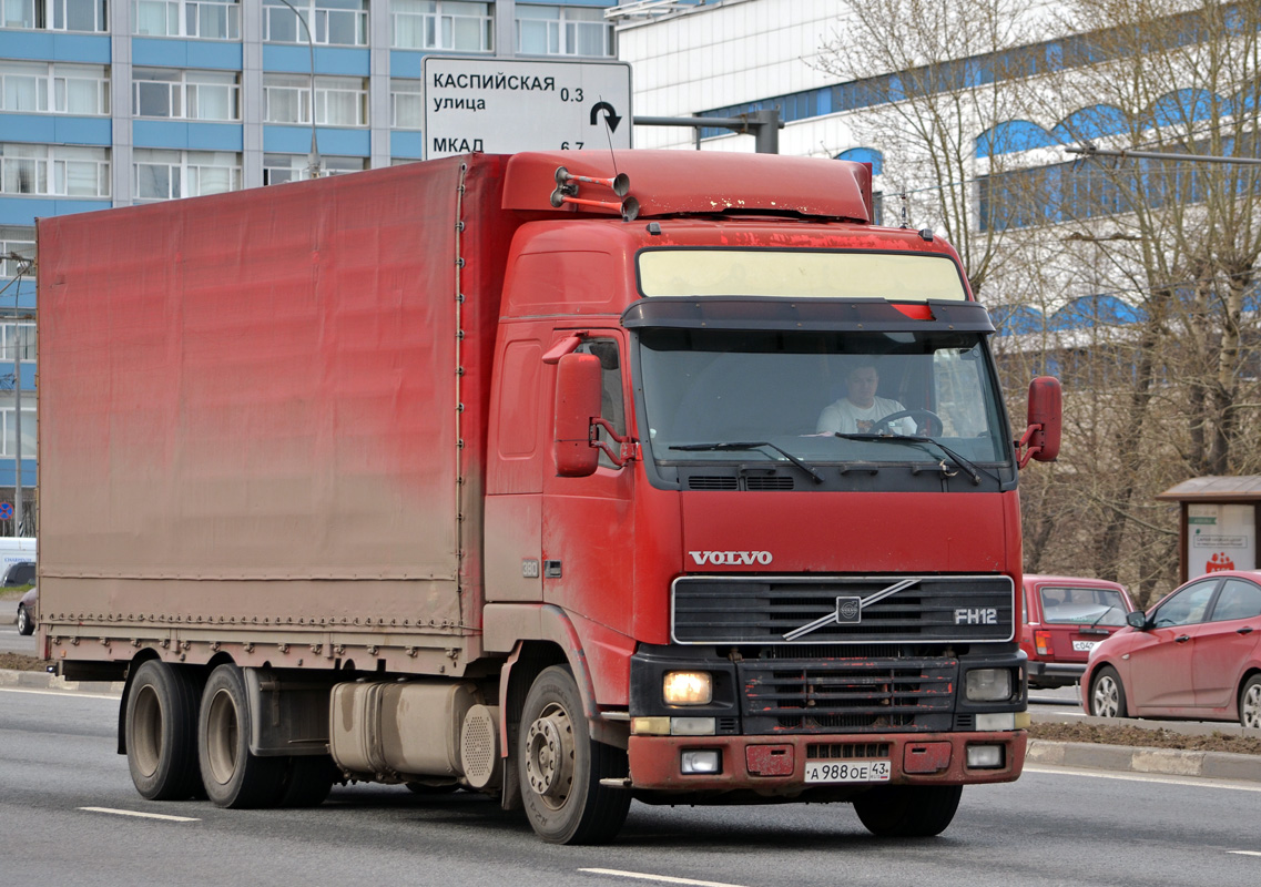 Кировская область, № А 988 ОЕ 43 — Volvo ('1993) FH12.380