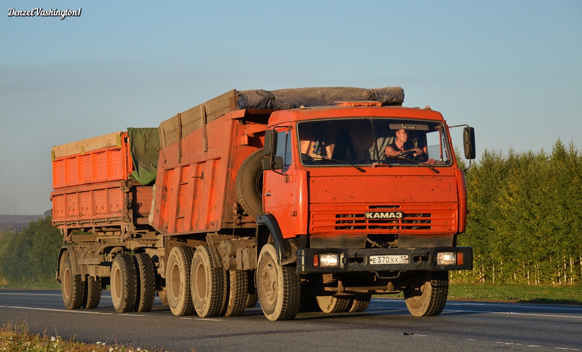 Мордовия, № Е 370 ХХ 13 — КамАЗ-65115 [651150]