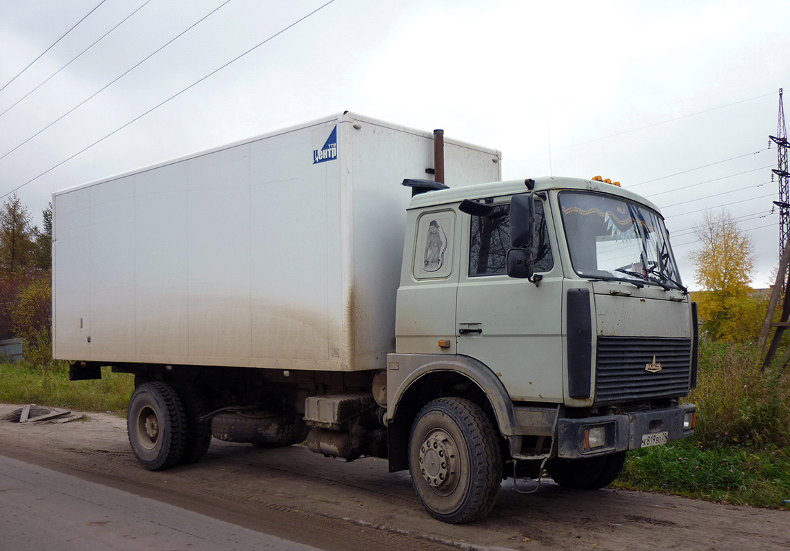 Архангельская область, № К 819 ВО 29 — МАЗ-533603