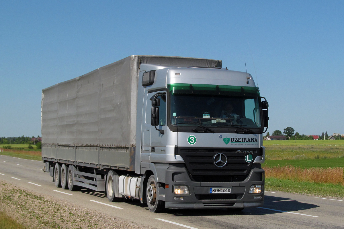 Литва, № BDH 010 — Mercedes-Benz Actros ('2003) 1844