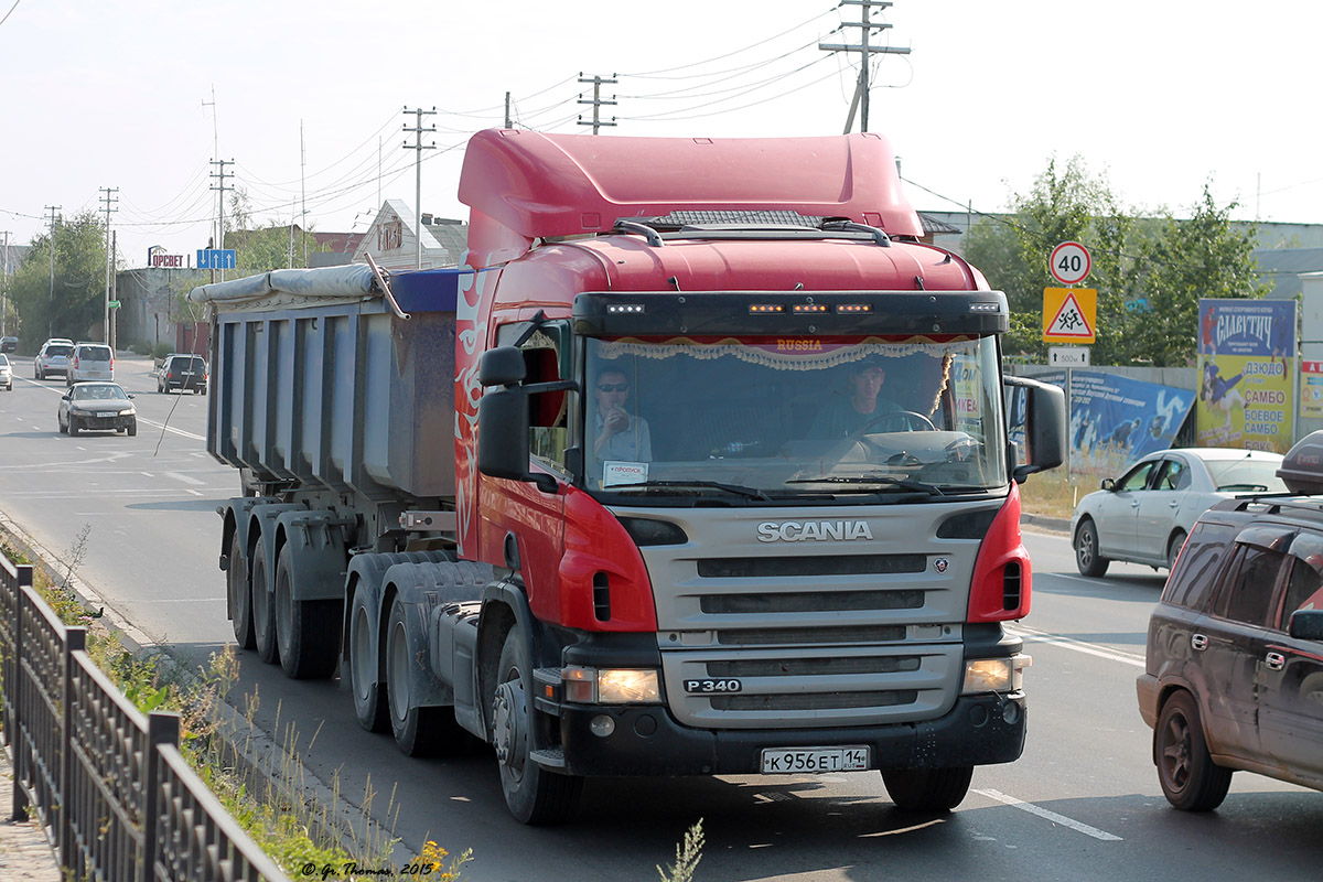 Саха (Якутия), № К 956 ЕТ 14 — Scania ('2004) P340