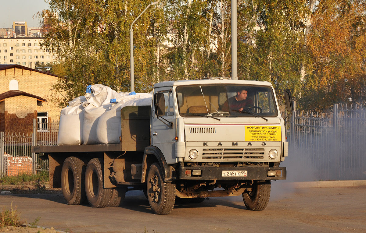 Омская область, № С 245 НК 55 — КамАЗ-5320