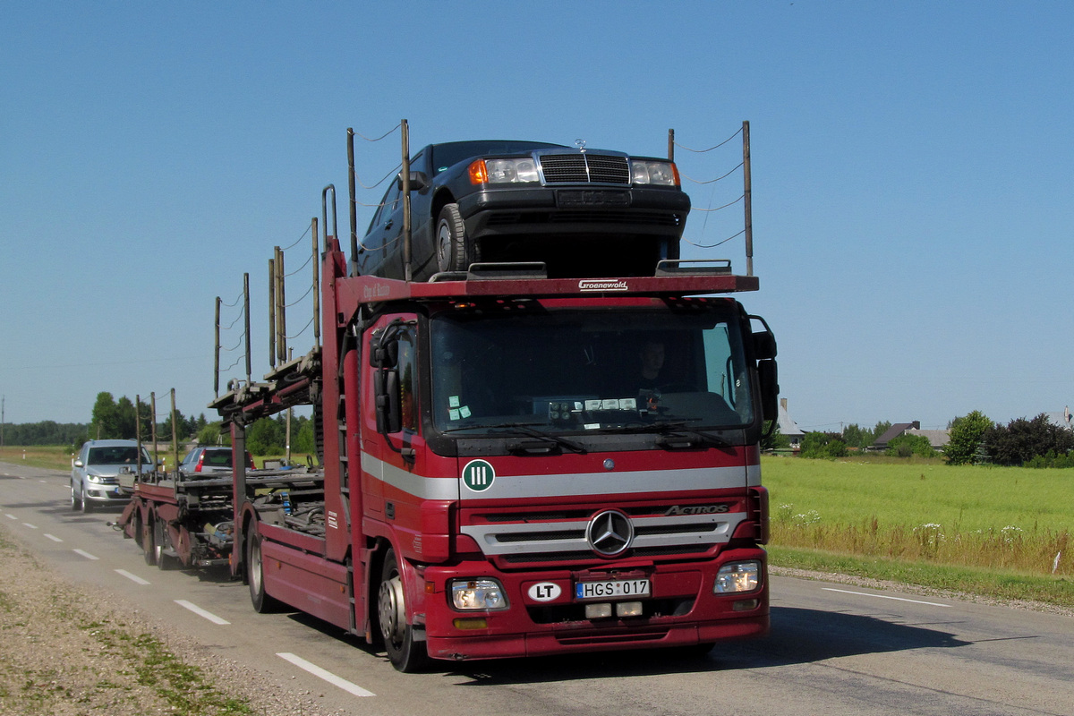 Литва, № HGS 017 — Mercedes-Benz Actros ('2003) 1841