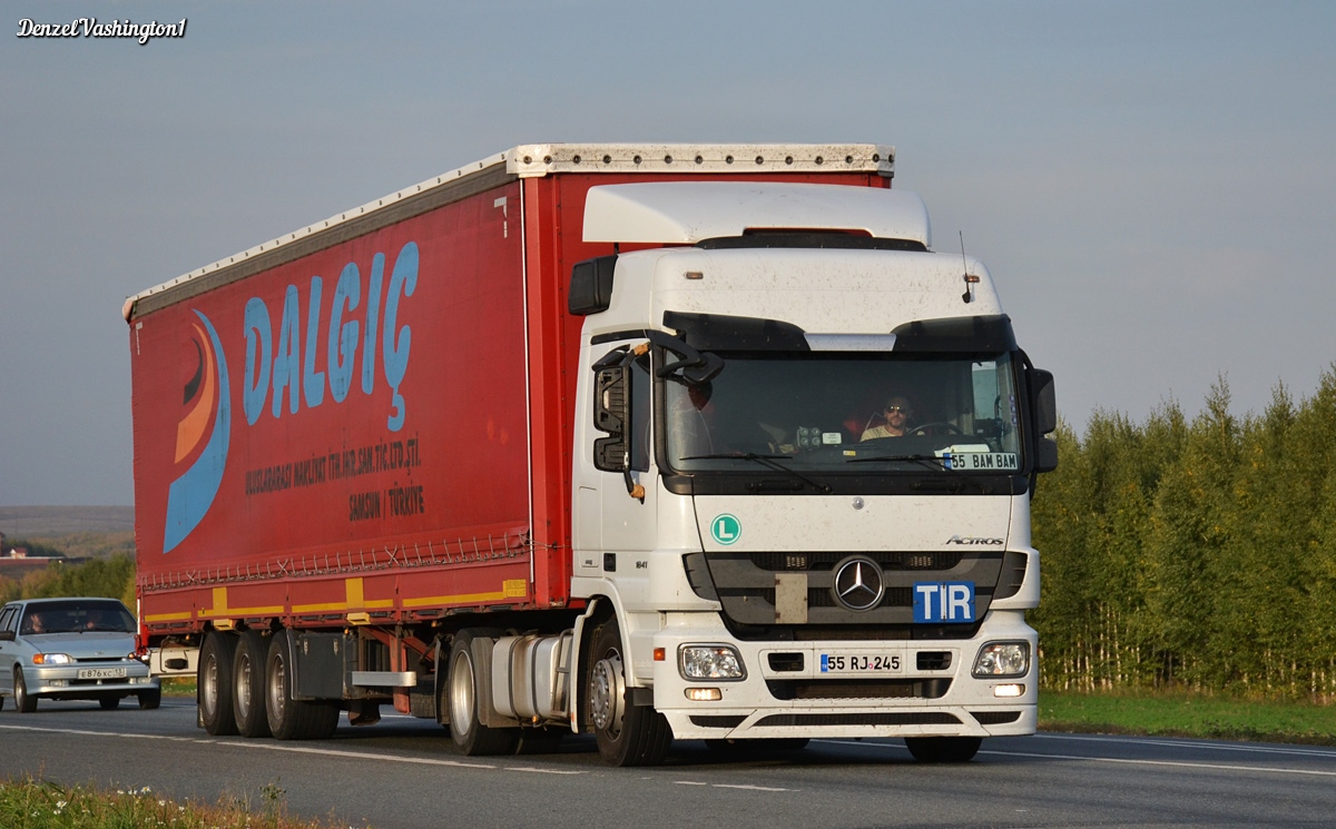 Турция, № 55 RJ 245 — Mercedes-Benz Actros ('2009) 1841