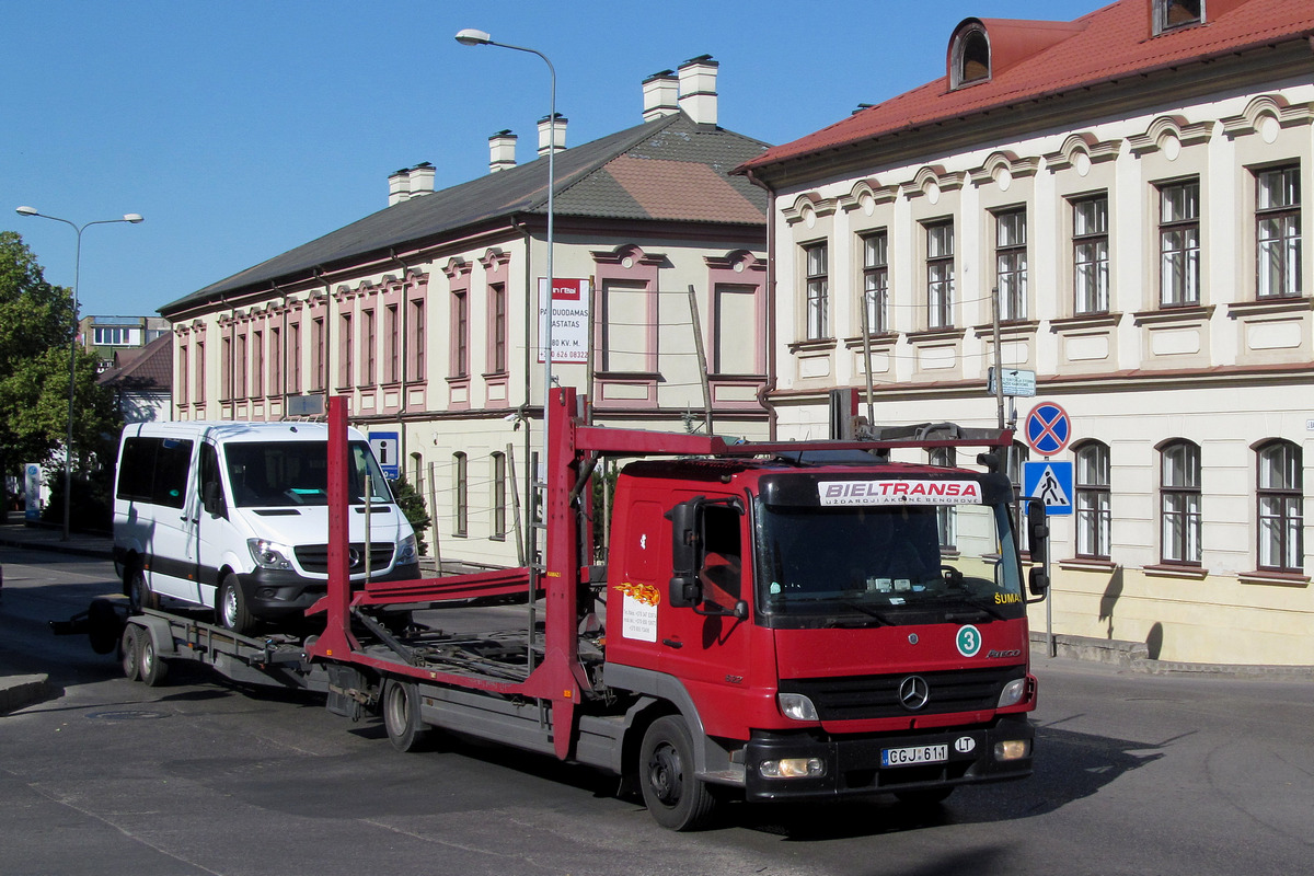 Литва, № CGJ 611 — Mercedes-Benz Atego 822