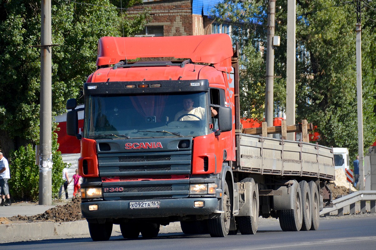 Ростовская область, № Х 092 ТА 161 — Scania ('1996) P340