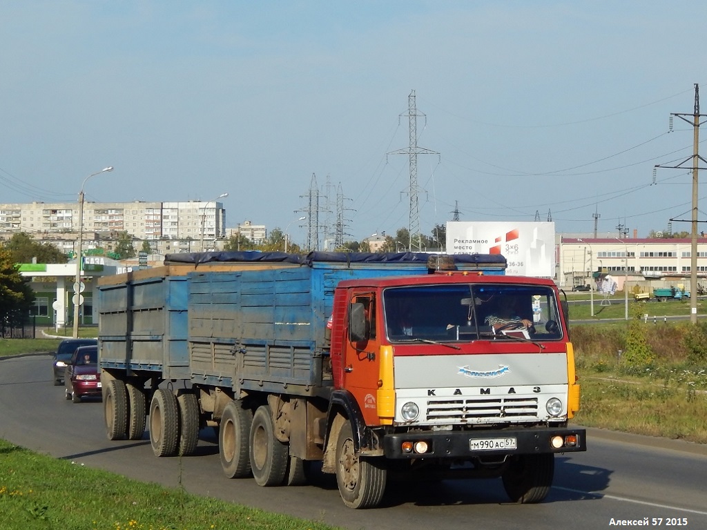 Орловская область, № М 990 АС 57 — КамАЗ-5320