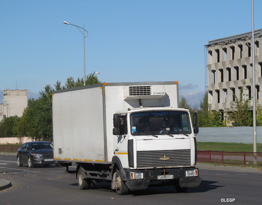 Гродненская область, № АВ 8311-4 — МАЗ-4370 (общая модель)