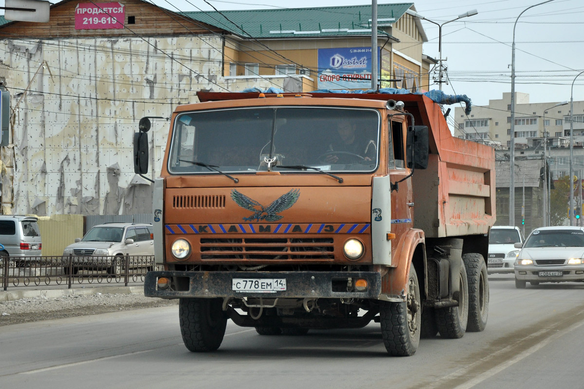 Саха (Якутия), № С 778 ЕМ 14 — КамАЗ-55111 [551110]