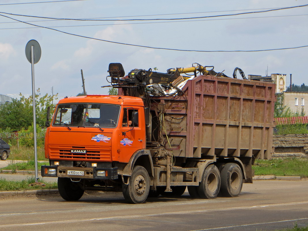 Кировская область, № А 900 ОО 43 — КамАЗ-53229-15 [53229R]