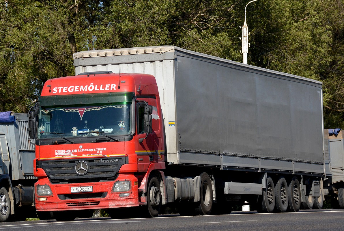 Ставропольский край, № У 780 ОС 26 — Mercedes-Benz Actros ('2003) 1848