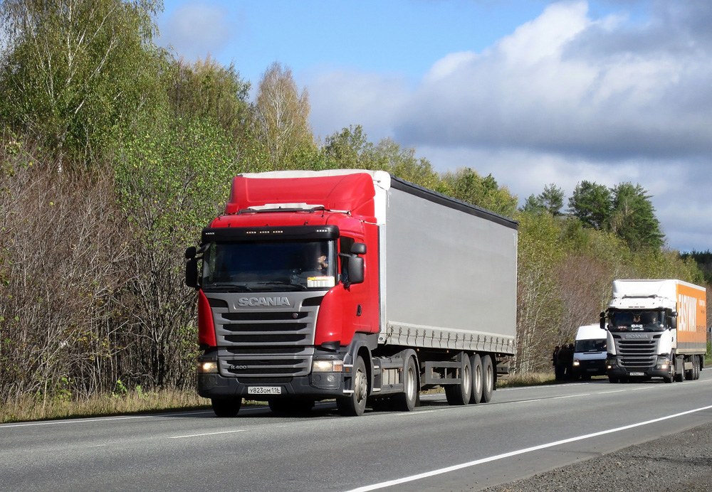 Татарстан, № У 823 ОМ 116 — Scania ('2009) R400