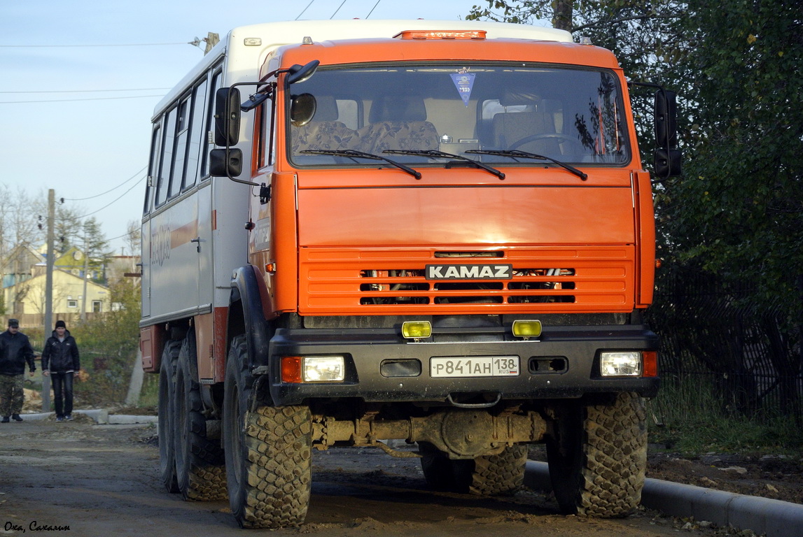 Сахалинская область, № Р 841 АН 138 — КамАЗ-43114-15 [43114R]