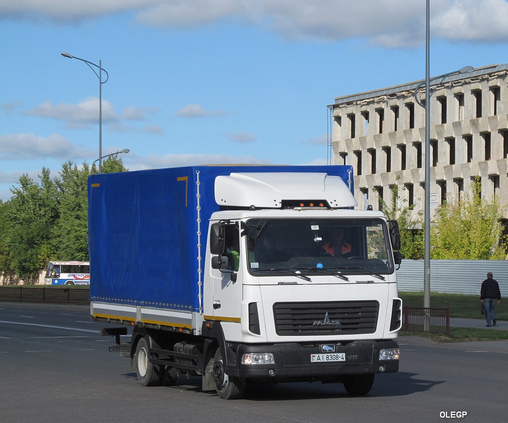 Гродненская область, № АІ 8308-4 — МАЗ-4371 (общая модель)