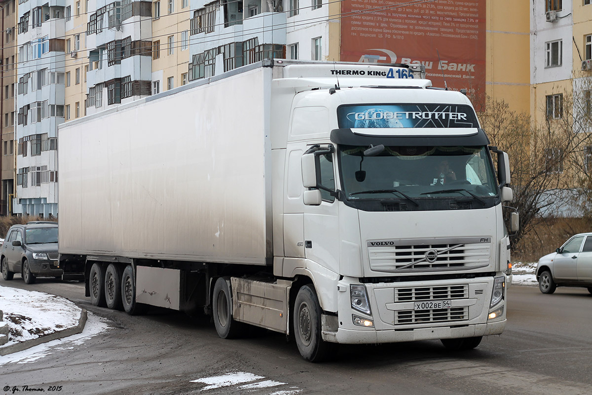 Новосибирская область, № Х 002 ВЕ 54 — Volvo ('2008) FH.460