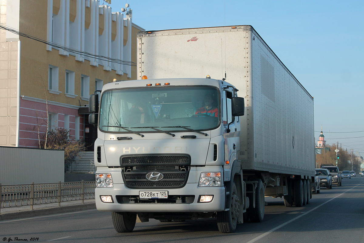 Приморский край, № О 728 КТ 125 — Hyundai Power Truck (общая модель)