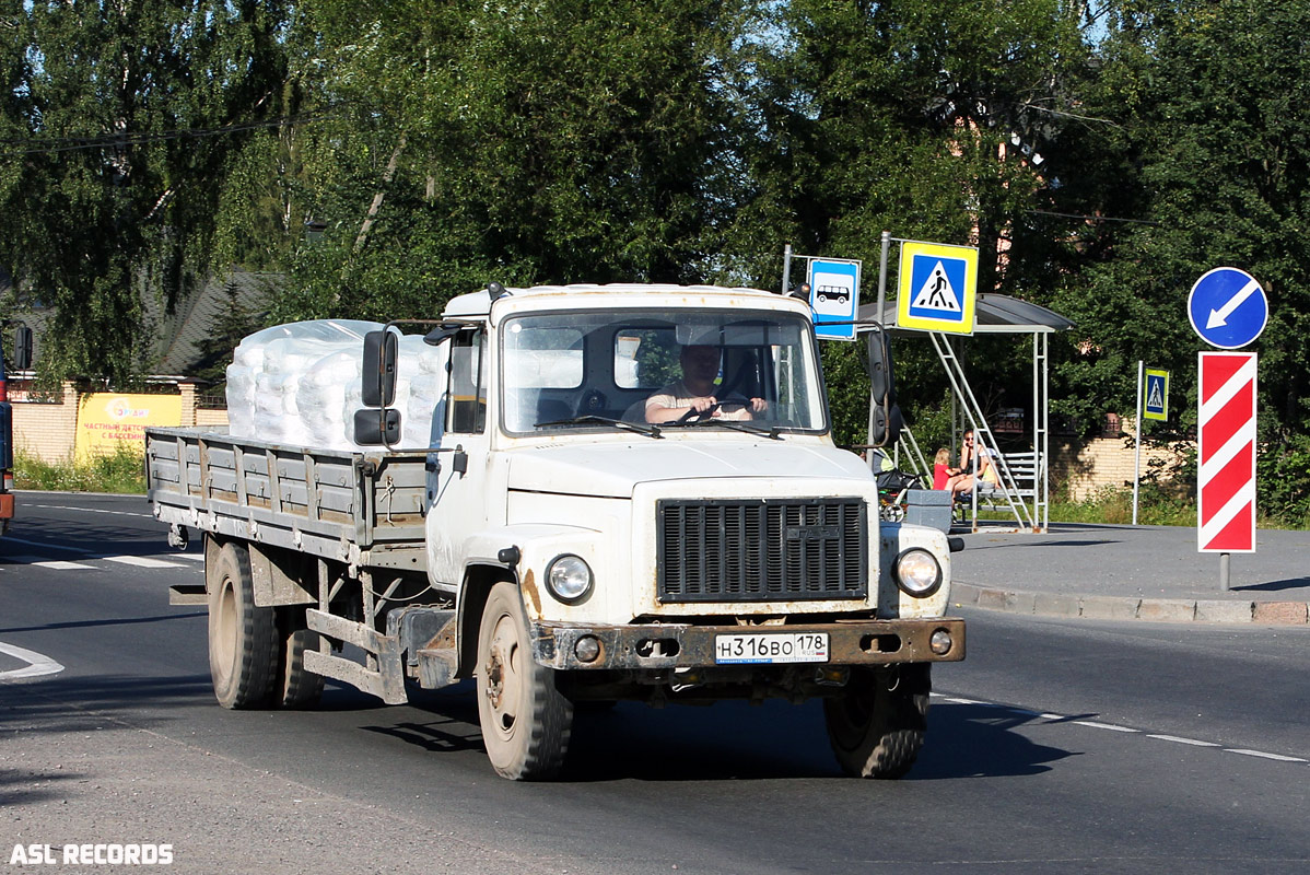 Санкт-Петербург, № Н 316 ВО 178 — ГАЗ-3309