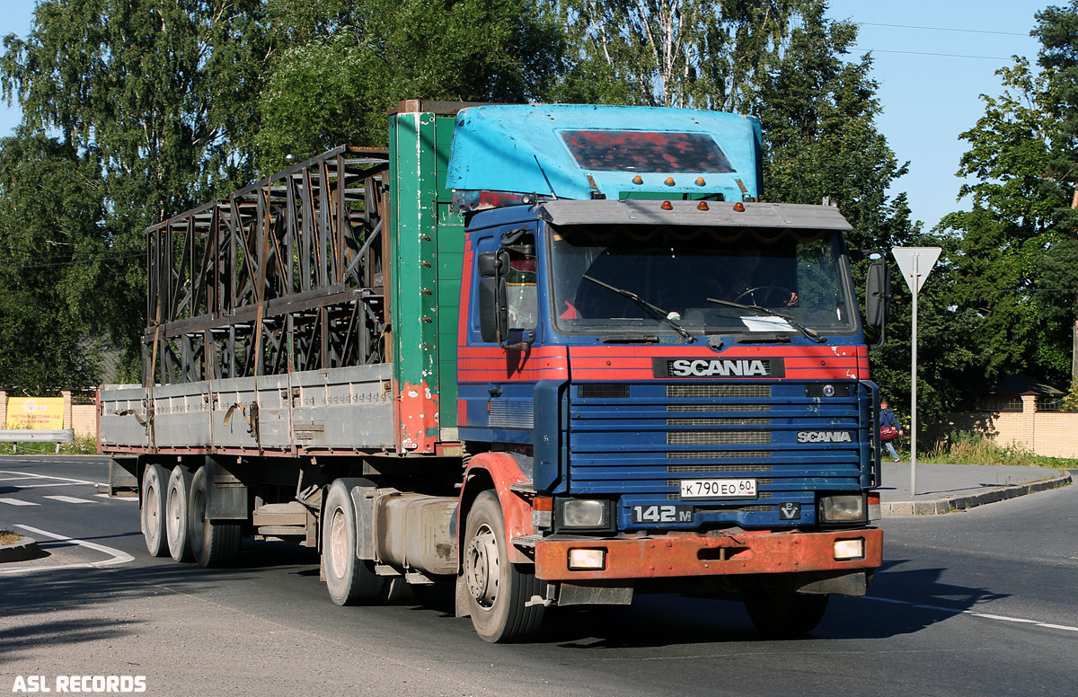 Псковская область, № К 790 ЕО 60 — Scania (II) R142H