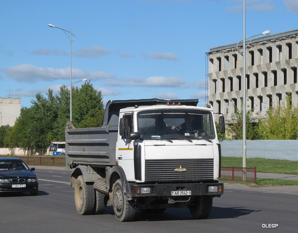 Брестская область, № АВ 2542-1 — МАЗ-5551 (общая модель)