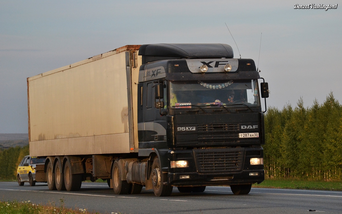 Московская область, № Т 287 АН 50 — DAF 95XF FT